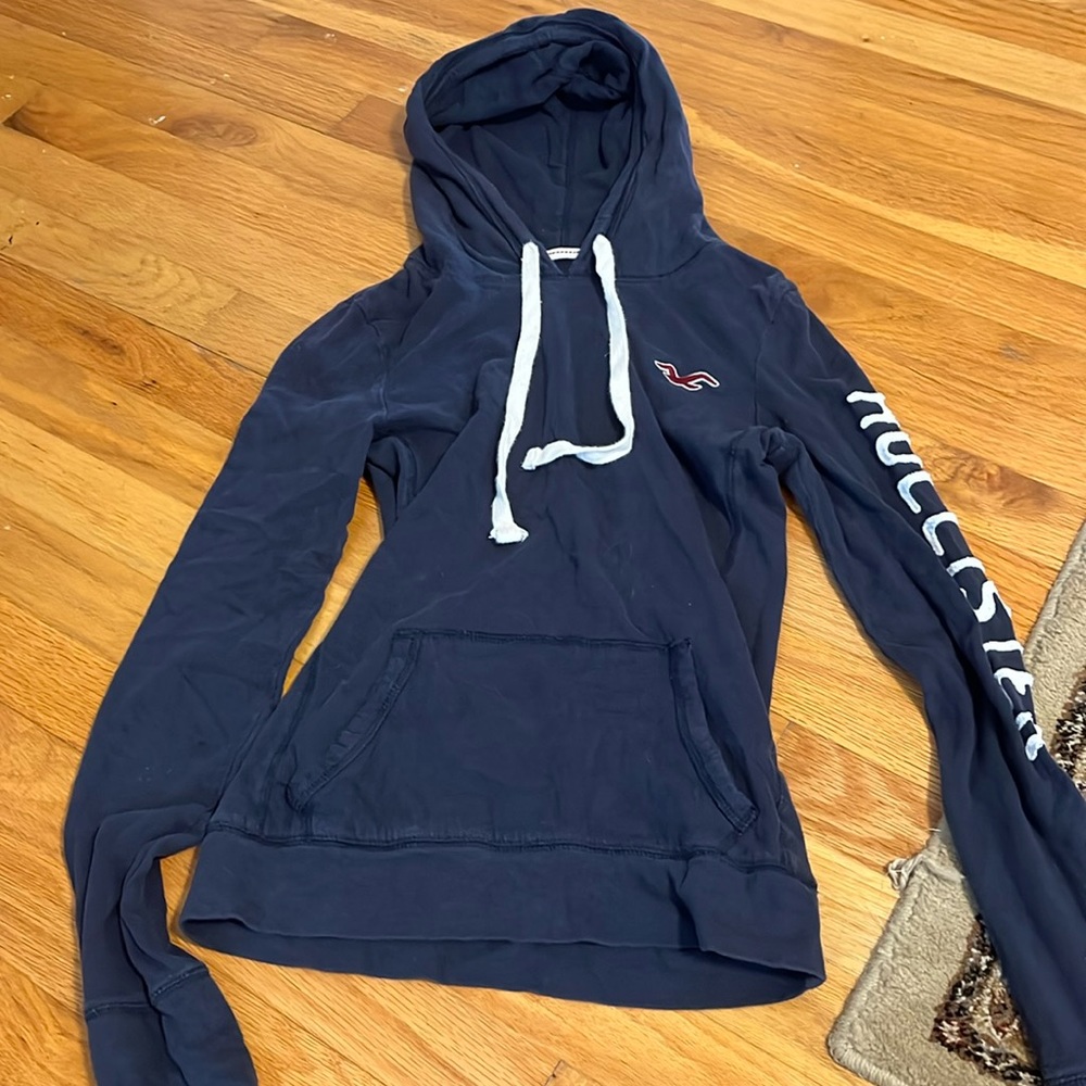 Hollister navy hoodie